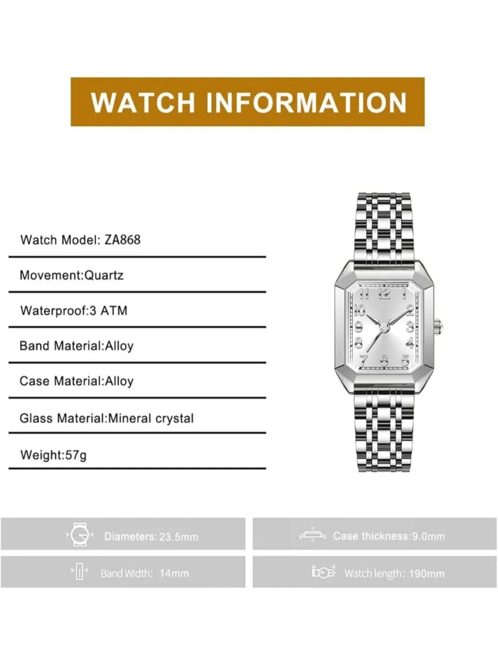 Women's Silver Vintage Roman/Arabic Numeral Dial Adjustable Alloy Bracelet Watch